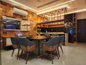 A cozinha ou kitchenette de Alto Padrón. Para exigentes