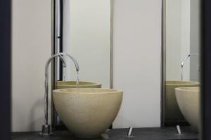 Vonios kambarys apgyvendinimo įstaigoje HOME LUXURY PARIOLI