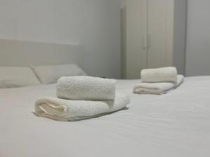 Ένα ή περισσότερα κρεβάτια σε δωμάτιο στο Hostel Ramon lujan 91