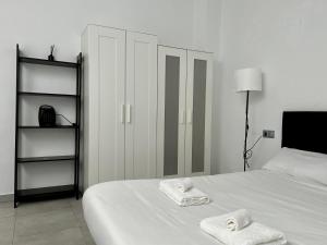 Ένα ή περισσότερα κρεβάτια σε δωμάτιο στο Hostel Ramon lujan 91