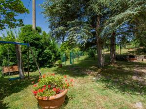 A garden outside Holiday Home Allodola by Interhome