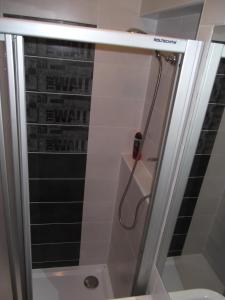 Koupelna v ubytování Penzion Apartmány Zlín