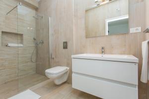 Ein Badezimmer in der Unterkunft Villa Stella Adriatica