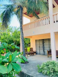 Zahrada ubytování Tradewinds Lodge