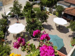 Vonkajšia záhrada v ubytovaní Des Roses Hotel