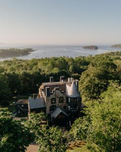 Bird's-eye view ng The Norumbega Inn