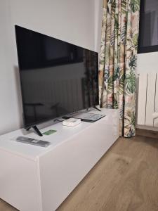 TV a/nebo společenská místnost v ubytování Aromas del Jiloca, la Trufa Negra