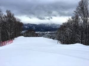 Chalet Minoù Mountain Retreat v zimě