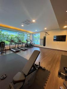 Gimnasio o instalaciones de fitness de Moderno apartamento en Naco