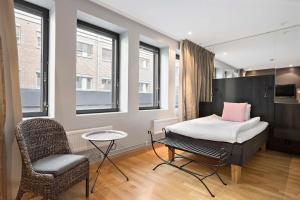 Posezení v ubytování Aiden by Best Western Stockholm Solna