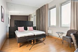 Postel nebo postele na pokoji v ubytování Aiden by Best Western Stockholm Solna