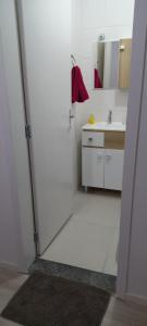 Koupelna v ubytování Quarto Privado com Suíte - Oktoberfest 10min