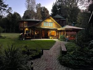 Zahrada ubytování Valle el Abra Ralún Lodge