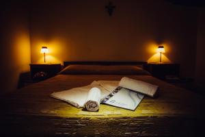 Säng eller sängar i ett rum på Terme Di Rapolla