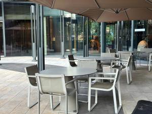 Restoran või mõni muu söögikoht majutusasutuses Hong Kong Ocean Park Marriott Hotel