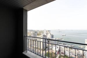 Balkón nebo terasa v ubytování Western Grace Hotel Incheon