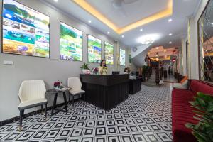 Posezení v ubytování Hanoi Liliane Hotel and Travel