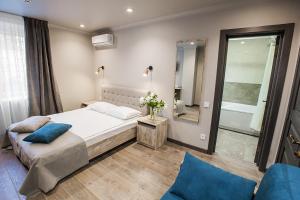 Postel nebo postele na pokoji v ubytování Time Hotel