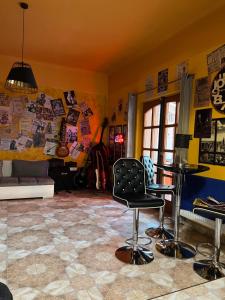 Istumisnurk majutusasutuses Bianka Hostel & Car Rent Budapest