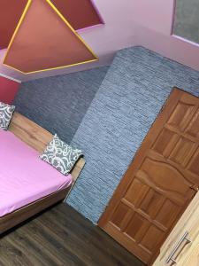 Voodi või voodid majutusasutuse Bianka Hostel & Car Rent Budapest toas