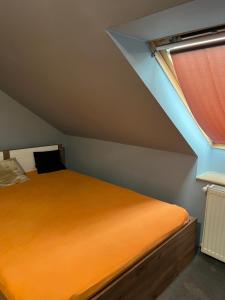 Voodi või voodid majutusasutuse Bianka Hostel & Car Rent Budapest toas