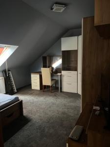 Köök või kööginurk majutusasutuses Bianka Hostel & Car Rent Budapest