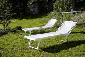 Vrt ispred objekta Tschitthof Wohnung Andl