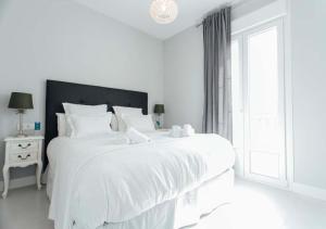 Posteľ alebo postele v izbe v ubytovaní Modern and luxurious -3 Bdr 2Bth- Pastor y Landero