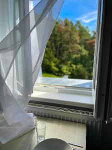 Balkón alebo terasa v ubytovaní Apartmány Plzeň Zábělá 69