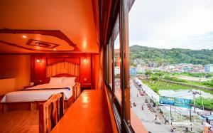 Nespecifikovaný výhled na hory nebo výhled na hory při pohledu z hotelu