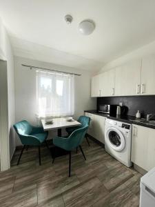 Kuchyňa alebo kuchynka v ubytovaní Apartmány Plzeň Zábělá 69