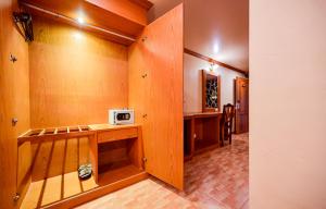 Kuchyň nebo kuchyňský kout v ubytování Tiger Complex Hotel