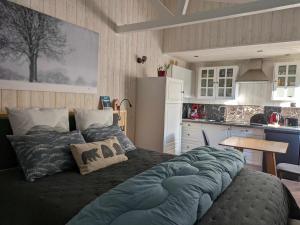 Kuchyň nebo kuchyňský kout v ubytování Manoir Le Refuge