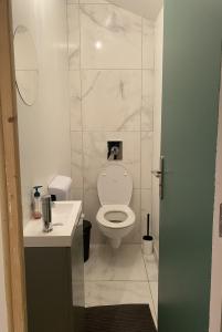 Vannituba majutusasutuses Bohobos Hostel