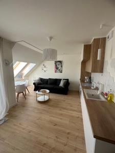 Η κουζίνα ή μικρή κουζίνα στο Apartament Koncertowa