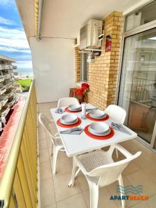 Balkón nebo terasa v ubytování APARTBEACH ADRIATICO 518 VISTAS PLAYA y CLIMATIZADO