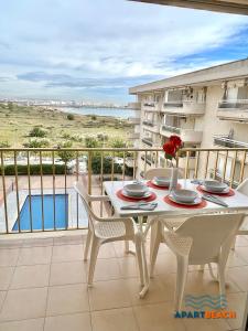 Balkón nebo terasa v ubytování APARTBEACH ADRIATICO 518 VISTAS PLAYA y CLIMATIZADO + 37 fotografií