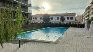 Bazén v ubytování Beach Apartment Calafell Playa nebo v jeho okolí