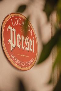 Certifikát, hodnocení, plakát nebo jiný dokument vystavený v ubytování Locanda Persei