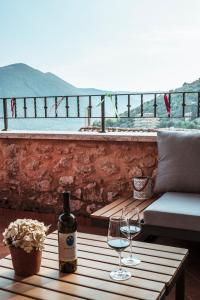 Nespecifikovaný výhled na hory nebo výhled na hory při pohledu z bed and breakfast