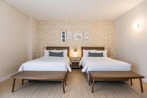 Postel nebo postele na pokoji v ubytování Ermita Cartagena, a Tribute Portfolio Hotel