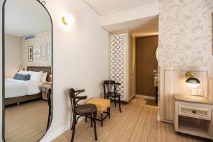 Postel nebo postele na pokoji v ubytování Ermita Cartagena, a Tribute Portfolio Hotel