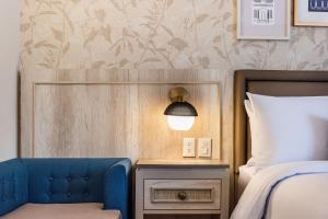 Postel nebo postele na pokoji v ubytování Ermita Cartagena, a Tribute Portfolio Hotel