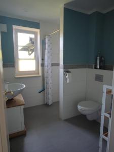 Koupelna v ubytování Ferienwohnung - Wolkow