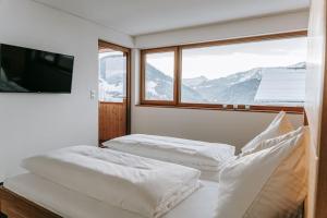 Postel nebo postele na pokoji v ubytování Baldauf Apartment