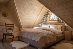 Łóżko lub łóżka w pokoju w obiekcie Aparthotel Bambi