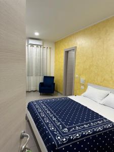 A Due Passi dal Mare tesisinde bir odada yatak veya yataklar