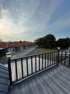Balkón nebo terasa v ubytování Nuttida resort ณัฐธิดา รีสอร์ท