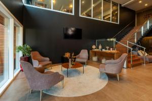 Posezení v ubytování Hotel Laghetto Stilo Borges