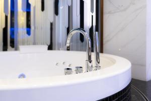 Koupelna v ubytování Tsarsky Hotel